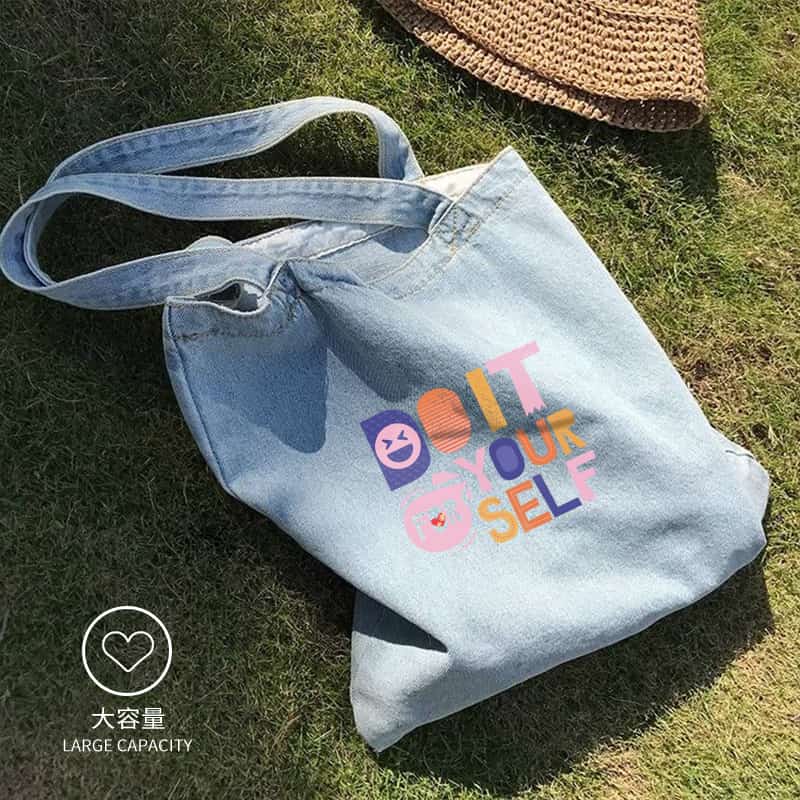 トートバッグ エコバッグ かごバッグ レディース サマーバッグ 自立 トート カゴバック ファスナー 鞄 かわいい バッグ 英語 プリント 軽量 お出かけ キャンプ レジャー 上品