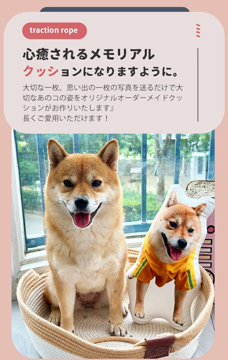 記念 お悔やみ 宮参り 両面 ギフト 写真入り ペットロス ペット プリント 母の日 仏具 オリジナル プレゼント オーダー 供養 かわいい 犬 猫 写真 クッション オリジナルクッション ふわふわ 抱き枕 記念品 メモリアルグッズ オーダーメイド 七五三 [2]
