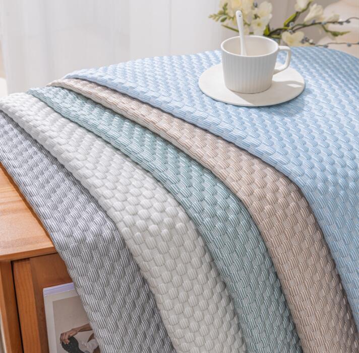 涼しい ベッドカバー フリークロス ソファーカバー 210*230cm 掛け布団 夏 sofa 多用途 傷防止 おしゃれ 替えカバー 210*300cm テーブルクロス 肘有り 肘なし 無地 3人掛 マルチカバー 爪と掻き防止 210*260cm 送料無料 防塵 5色 4人掛 [2]