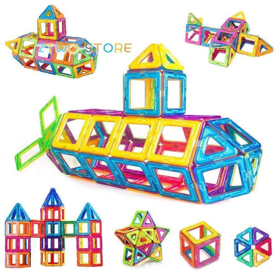 マグネットおもちゃ 84PCS 磁気おもちゃ 磁石ブロック