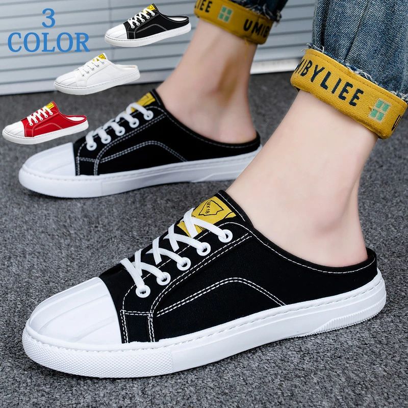 スニーカーサンダル 靴 メンズ かかとなし カジュアルシューズ