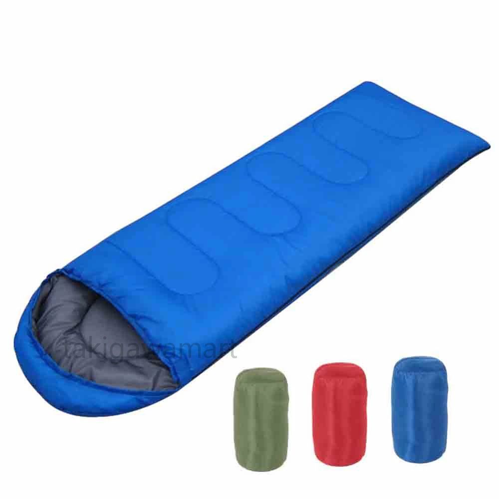 防災グッズ 耐寒温度-5℃ シュラフ 中空繊 封筒型 寝袋 地震対策