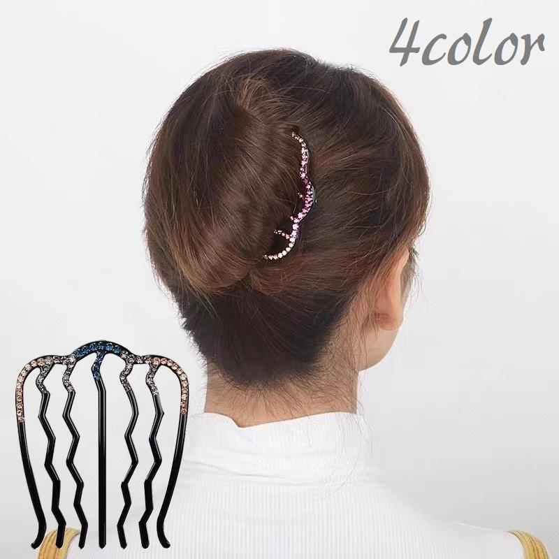 レディース 女性 コーム ヘアコーム 簪 かんざし ヘアアクセサリ