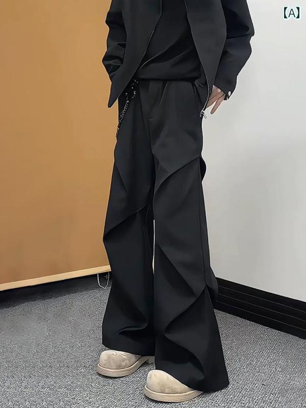 メンズ向け アメリカン パンツ スウェット ワイドパンツ 春の