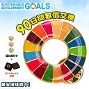 正規品 SDGs バッジ 留め具付き sdgsバッジ 正規品 SDGs バッジ 金色丸み仕上げ sdgsバッチ ピンバッチ SDGs 会議 着用義務 イメージア...