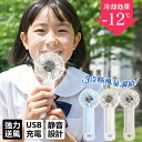 【SNSで話題 冷却ハンディファン!】ハンディファン 冷却プレート 手持ち ハンディ 卓上扇風機 小型扇風機 携帯扇風機 -12℃ 即時冷却 3段階風量調節 強...