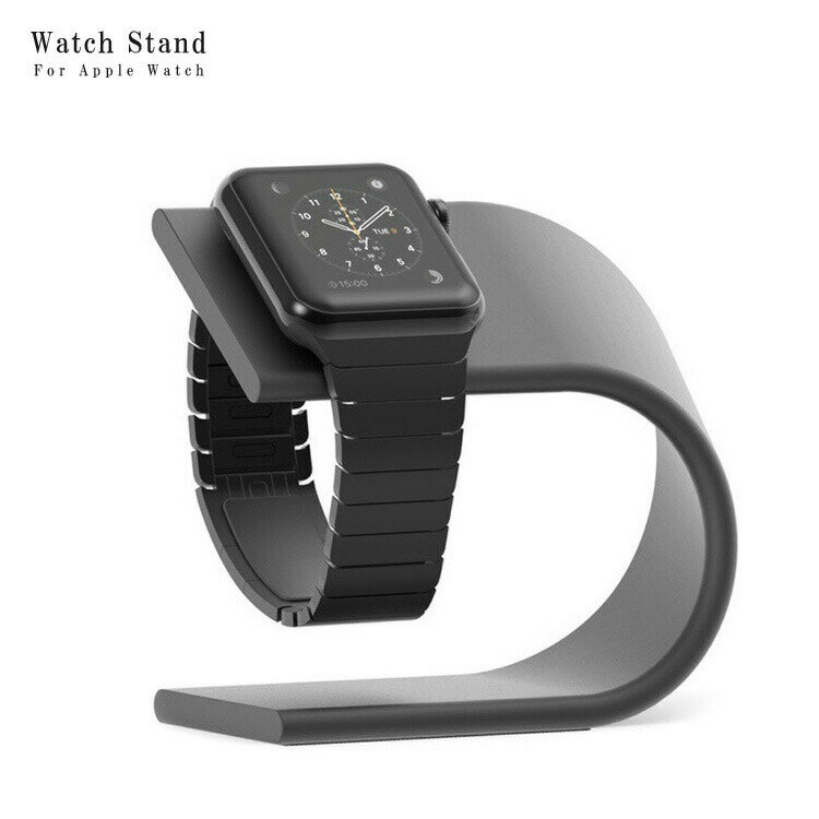 \スーパーSALE対象/アップルウォッチ 充電スタンド メンズ インテリア 純正充電器対応 Apple Watch アルミ