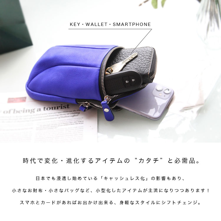 バッグ ショルダーバッグ メンズ レディース 本革 レザー スマホショルダー スマホ...