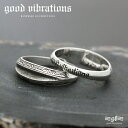 good vibrations グッドバイブレーション シルバーリング メンズ シルバー925 トライバル ネイティブ柄 19号 21号 おしゃれ あす楽 rg099