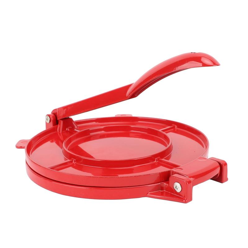 トルティーヤ プレス 10 インチ、アルミニウム合金トルティーヤ メーカー ハンドル付きトルティーヤド..