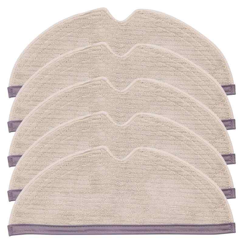 5x NUZAMAS 交換部品 モップクロス 1S S50/T6/T7 ロボット掃除機用 洗える交換用スペアパーツ