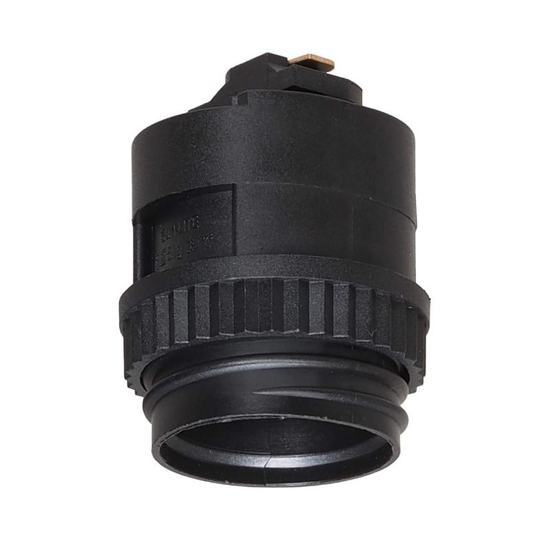 ダクトレール用 天井直付器具 電球ソケット ランプソケット E26口金対応 SA15 黒