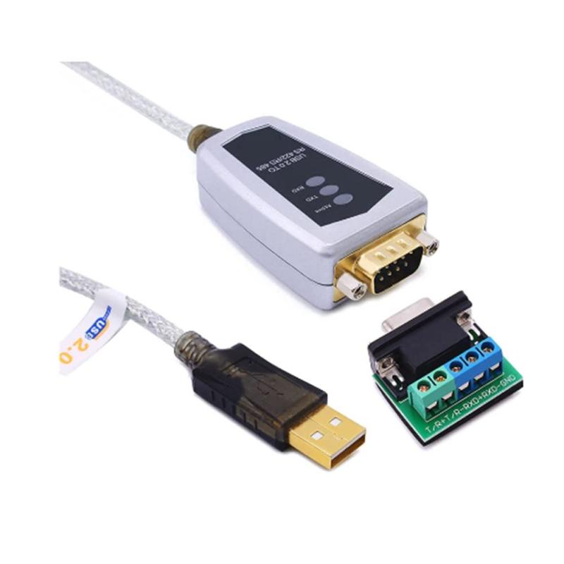 Xsdjasd USB 2.0-485 422 シリアルコンバーターアダプターケーブル - チップ 10 8 7用