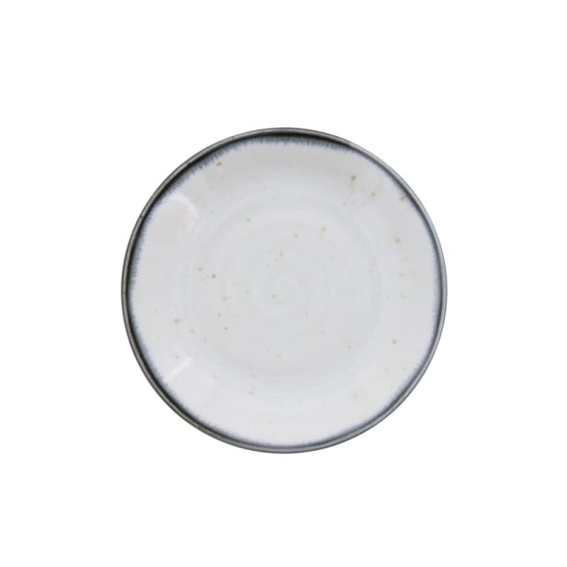樂天商城 - テーブルウェアイースト 和食器 中皿 14cm 暮らしの器 白均窯 ks-035-04