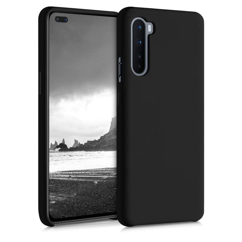 kwmobile スマホケース OnePlus Nord対応 ケース - TPU リキッド シリコン カバー - 耐衝撃 傷防止 サラサラ Case