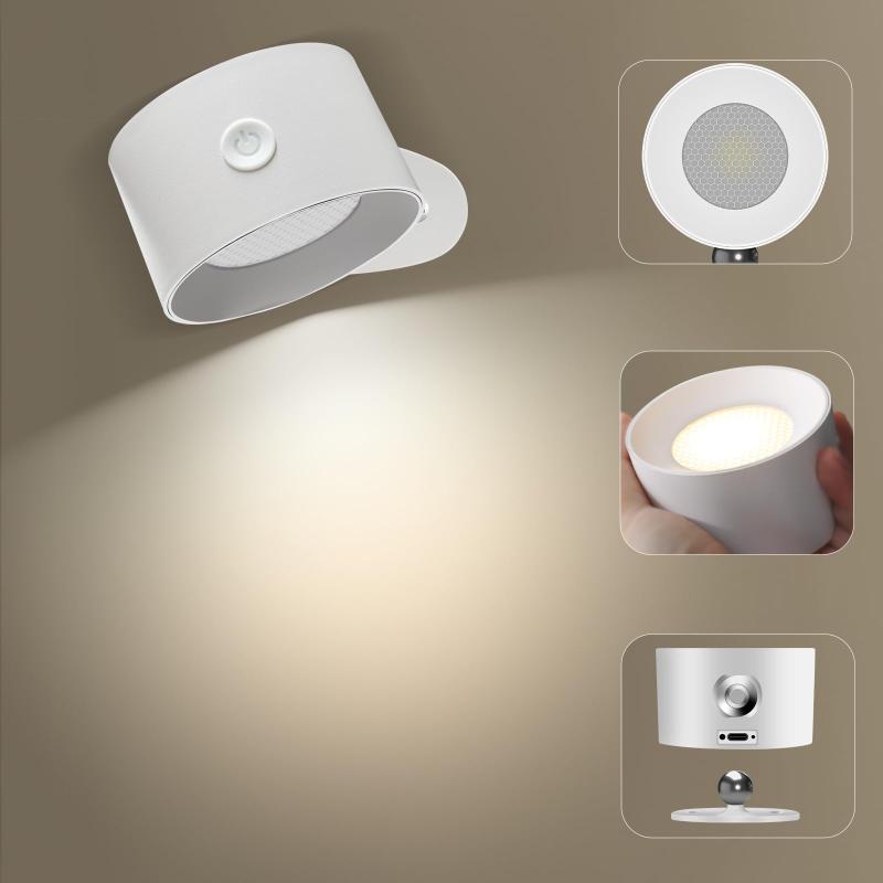 AGOTD LED スポットライト 充電式 ブラケットライト