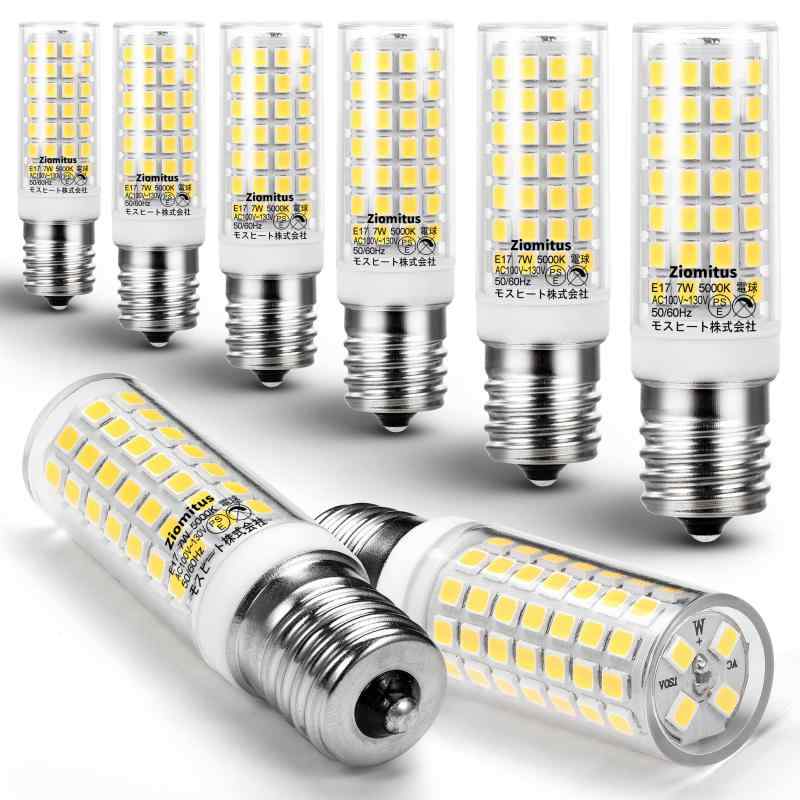 LED電球 E17口金 50W~60W形相当 T形タイプ ミニクリプトン型 LED電球