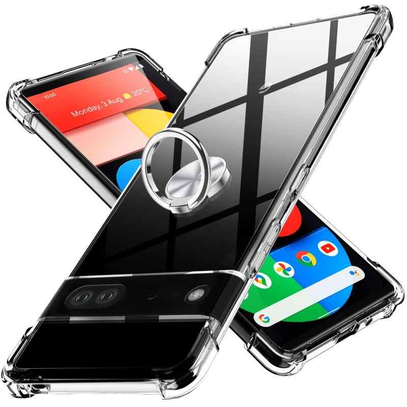 CQTMYWL 対応 AQUOS wish 用の ケース リング クリア透明 TPU 耐衝撃 SH-51C SHG06 ケース