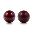 Perixx ペリックス PERIPRO-303 X2E 交換用トラックボール2個セットレッド光沢仕上げ・マット仕上げの2色セット