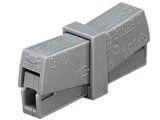 Lab connector terminal WAGO Cross-section 0.5-2.5 mm² 16 A Grey 
