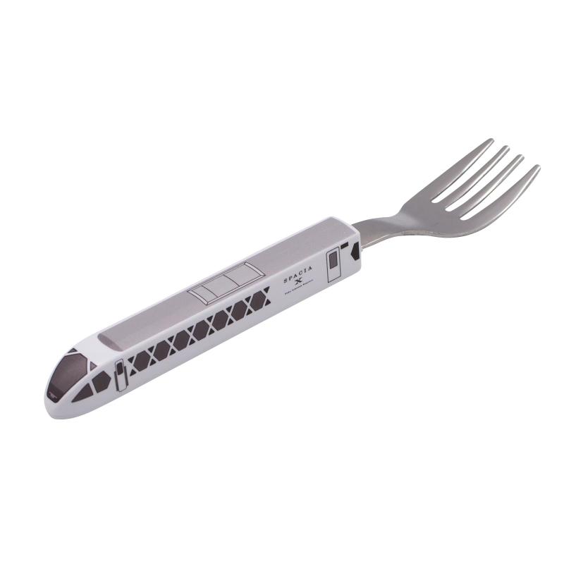 電車の フォーク 15.5cm 東武特急 スペーシアX tableware train 電車グッズ 雑貨 子供用 日本製 547024
