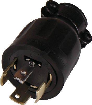 乐天商城 - アメリカン電機 引掛形 ゴムプラグ 接地3P20A250V 4222R