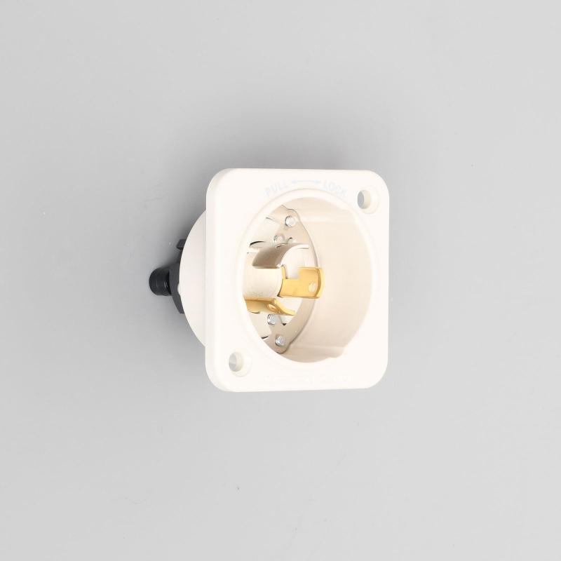 乐天商城 - アメリカン電機 引掛形 フランジインレット 接地形2P125V
