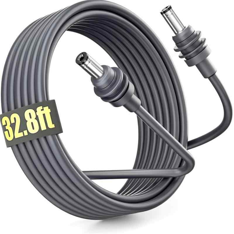 Acogedor Mini 用 DC 電源ケーブル、 for Starlink Mini 交換用ケーブル 10m/32.8 フィート ケーブル、 DC 電源ケーブル
