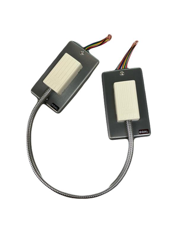 ゴール GOAL RCL-1FT 面付型通電金具（プレート付き）ケーブル長さ400mm