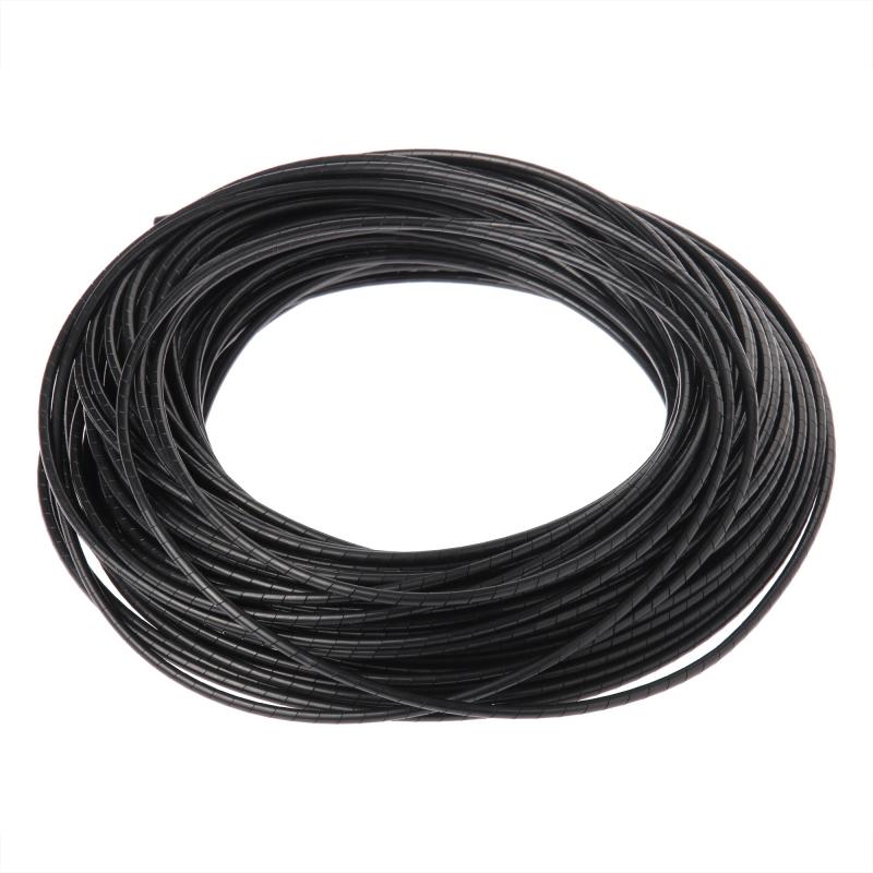 パンドウイット スパイラルラッピング 耐候性ナイロン66 黒 T50N-C0