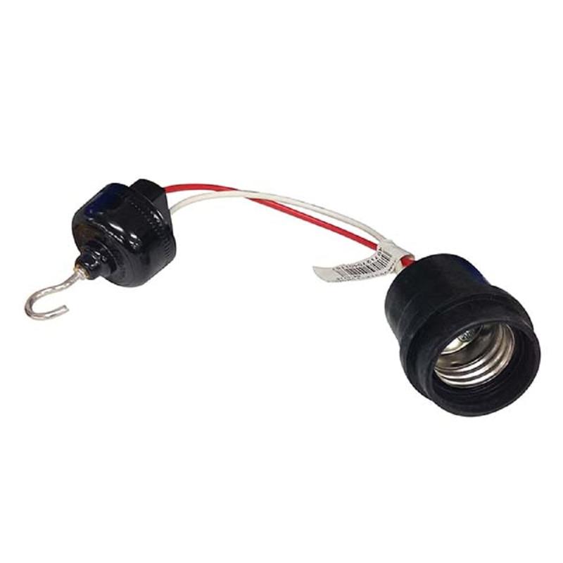 ヒートン付 ゴム66防水ソケット【パッケージ無し】