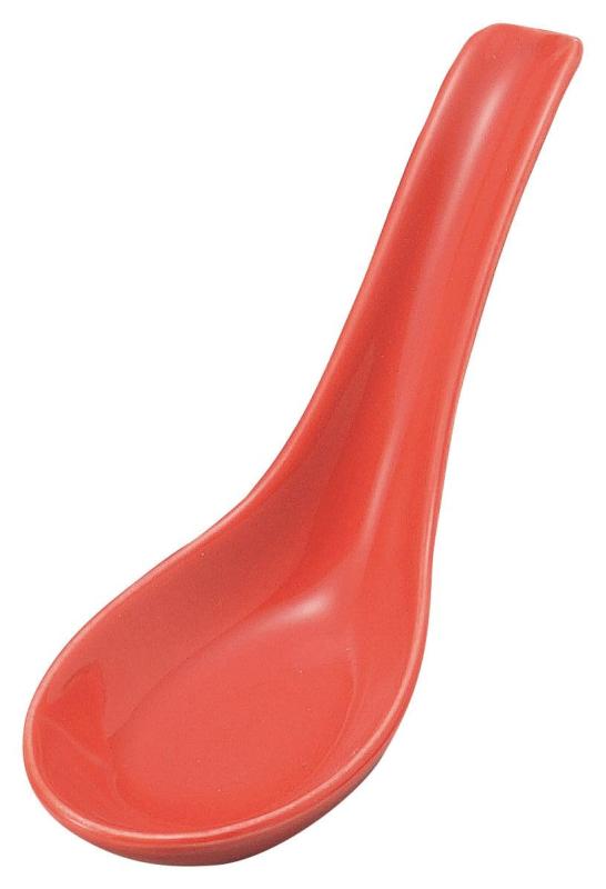 花伝 KOYO 光洋陶器 赤 フックレンゲ 美濃焼 食洗機対応 日本製 50140091全長152×最大幅49(mm)重さ-約61g材質：磁器、美濃焼、日本製