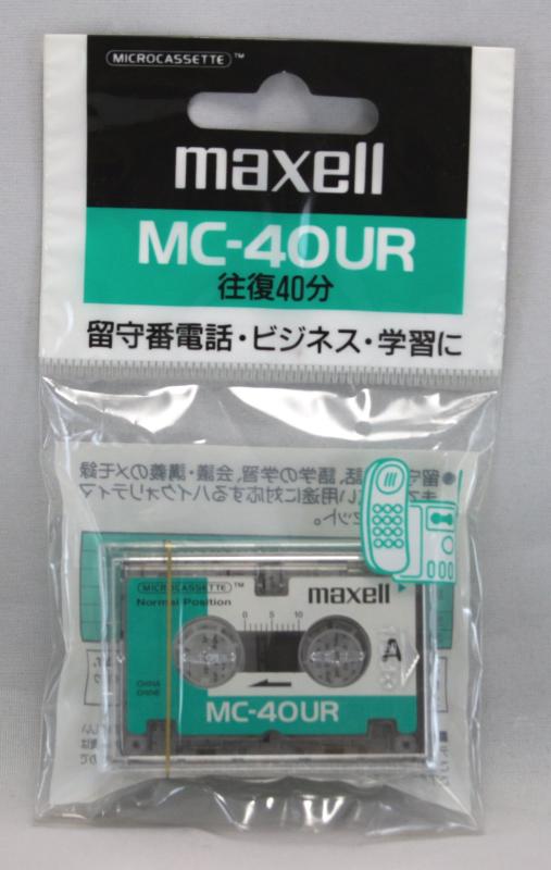 マイクロカセットテープ MC-40UR