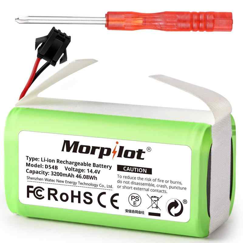 Morpilot RoboVac 11s ѥХåƥ꡼ eufy ܥåݽѥХåƥ꡼ 14.4v 3200mAh RoboVac 1111s15C30CG10G20G30G40꡼Ecovacs Deebot N7
