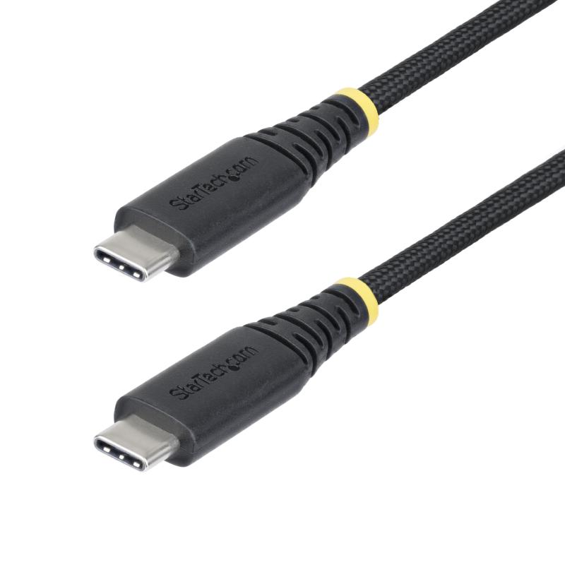 StarTech USB-Cケーブル 2m USB 2.0 Type-C 240W 5A USB-IF しなやか＆高耐久 高速充電 データ転送 S2CEPR2M-USB-CABLE
