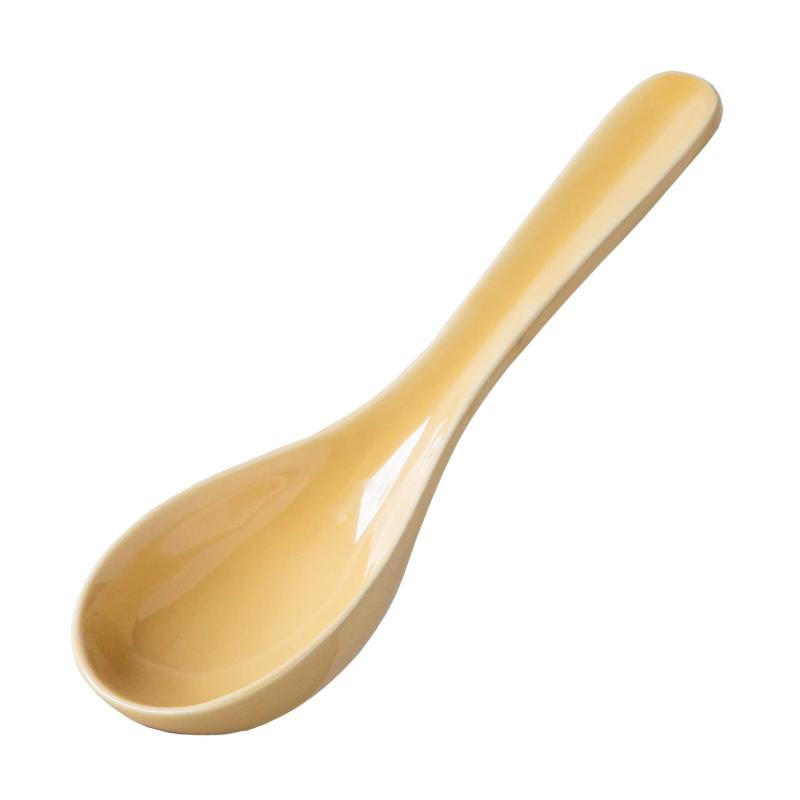 TAMAKI ココ レンゲ イエロー 15.7x5x3.3cm スプーン 蓮華 電子レンジ・食洗機対応 T-957462
