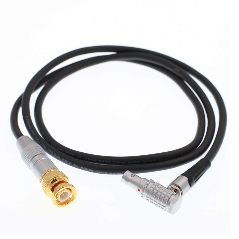 DRRI BNCからLemo 5ピンオスコイルケーブル ARRI Alexaタイムコードケーブル サウンドデバイス用