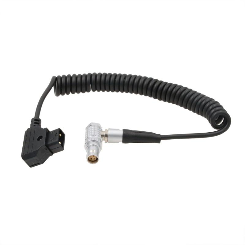 HangTon Dタップ - 4ピンメス DC入力電源ケーブル ZHIYUN Crane 3Sカメラスタビライザー用 (右角)ZHIYUN Crane 3Sカメラスタビライザー用DC-IN電源ケーブル。Dタップから4ピンメス直角コネクタ、Lemoに対応。コイルケーブル 約60cmZhiyun Vマウント/ゴールドマウントバッテリーから電力を引き出します。このケーブルはCanonカメラでは動作しません。