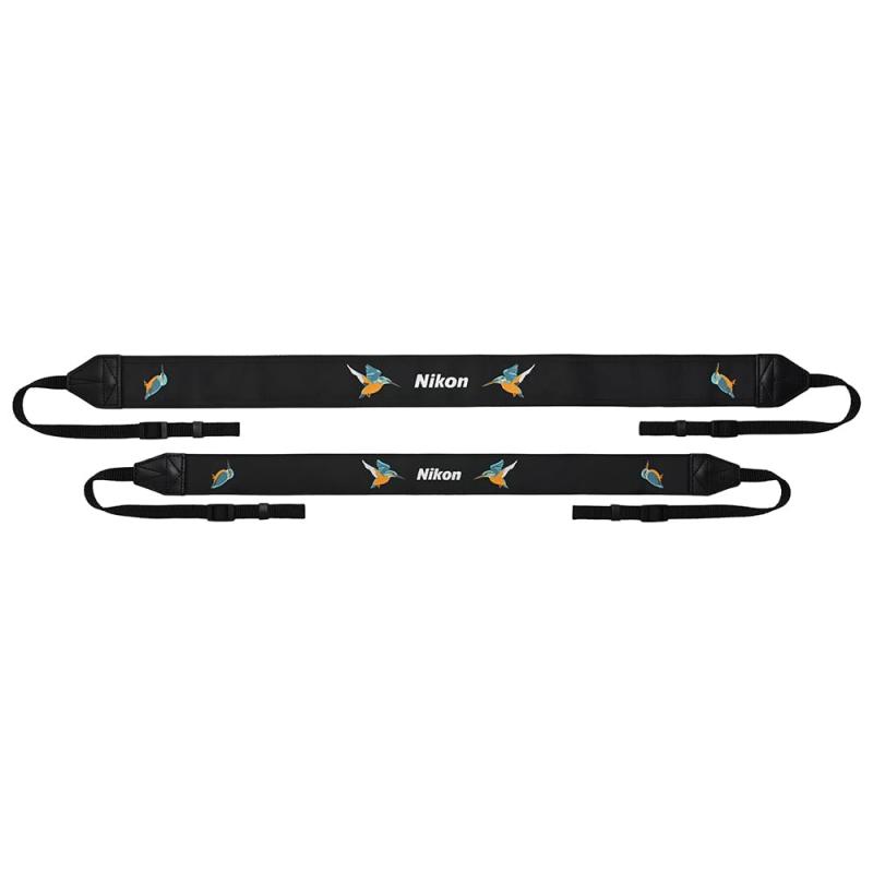 ニコン カメラ用 バードストラップ（ワイド）カワセミ ブラック