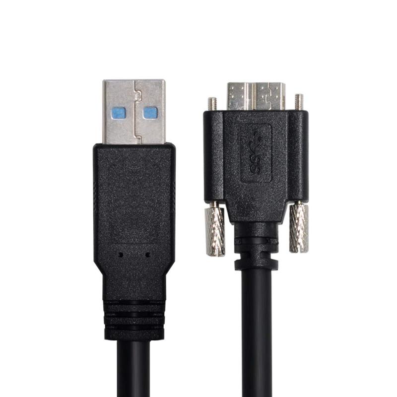 Main Unit - Xiwai 8m USB 3.0 Aタイプ リピーターケーブル オスからマイクロUSB 3.0 Bオス カメラ用マウントパネルネジ付き