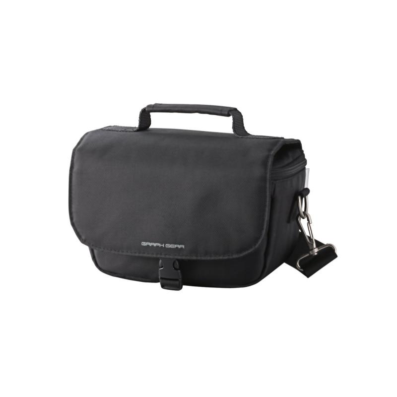 ELECOM コンパクトデジタル一眼カメラケース 大容量・3ポケット DGB-S015