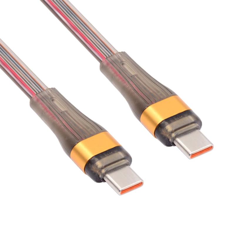 Cablecc 65W 電源 USB-C ケーブル 480Mbps データケーブル タイプ C 急速充電 携帯電話 & タブレット & ラップトップ用