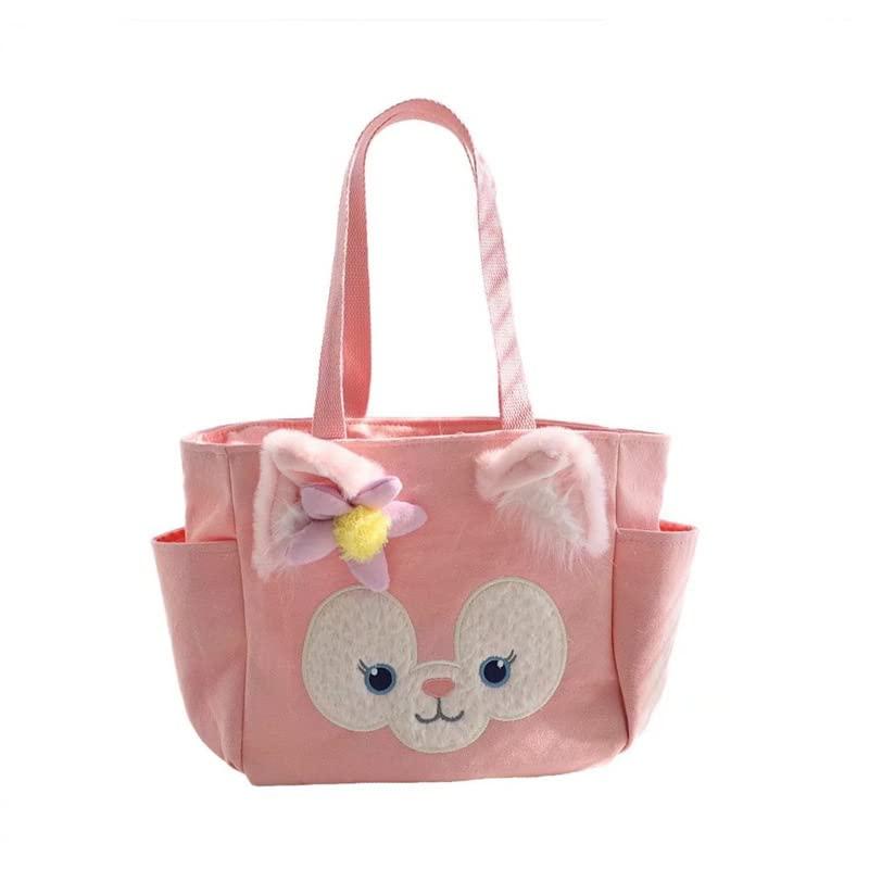 ステラルー ダッフィー シェリーメイ リーナベル キャラクター ぬいぐるみ ランチバッグ お弁当袋 帆布..