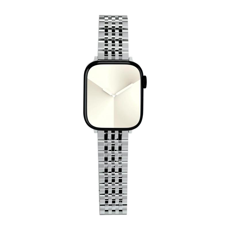 [RACINGPREMIUM] AppleWatchフルシリーズ、ベルギーオリジナルデザイン、ステンレスチタン合金、女性向けに設計された精鋼ベルト、AppleWatchS10/9/8/7/6/5/4/SEに適合、For AppleWatch All Se