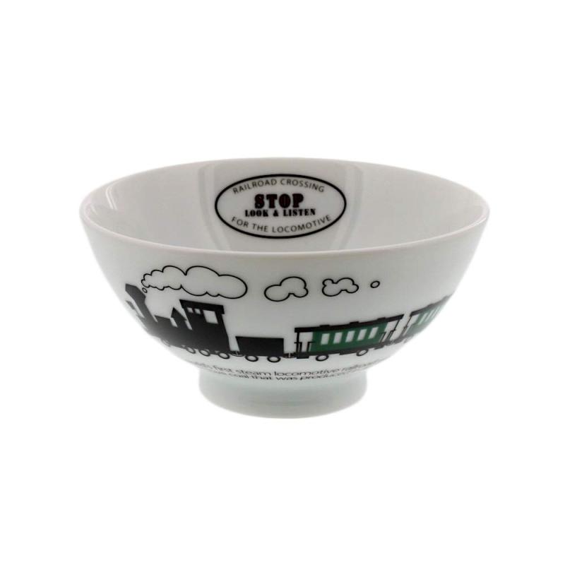 EAST table(イーストテーブル) こども茶碗 200cc 電車 男の子用 TOTOY 10.7cm 日本製 こども食器 子ども茶碗 食洗機対応 レンジ対応 to-00103 nikorashop-10223241 ニコラショップ楽天市場店 サンプル画像2