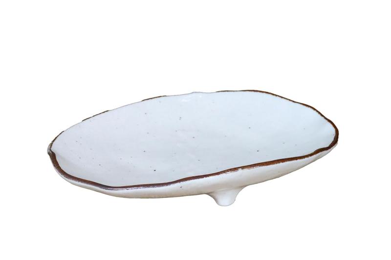 三ツ足 楕円皿 DISHWARE_PLATE