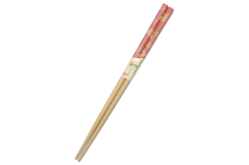 アオバ箸和ごころ白木お花見うさぎ