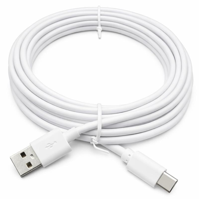 有显示器 16～17 吋 - 監視カメラ 防犯カメラ用 USB Type-C 電源ケーブル 電源専用コード
