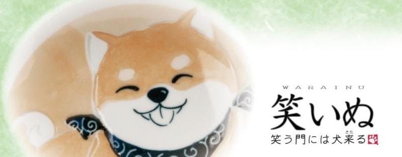 カネセ 笑いぬ(わらいぬ)軽量茶碗 ブラウン DG-008 nikorashop-10224916 ニコラショップ楽天市場店 サンプル画像3