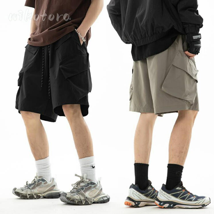 ランニングパンツ メンズ ボトムス ショートパンツ ハーフパンツ ウォーキング ウエストゴム ゆったり ..